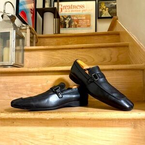 Authentic Louis Vuitton Monk Strap Dress Shoe, Black, Men’s 10US, EUC
